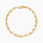 Bracelet Diona Maille Boule Or Jaune - Bracelets cha&icirc;ne Femme | Histoire d&rsquo;Or