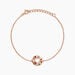 Bracelet Camelia Argent Rose Oxyde De Zirconium - Bracelets Femme | Histoire d’Or