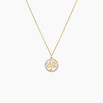 Collier Seoc Or Jaune Diamant - Colliers  | Histoire d&rsquo;Or