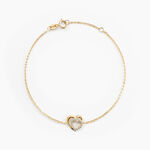 Bracelet Constancia Or Jaune Oxyde De Zirconium - Bracelets Femme | Histoire d&rsquo;Or