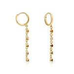 Cr&eacute;oles C&eacute;ph&eacute;e Plaqu&eacute; Or Dor&eacute; Oxyde De Zirconium - Boucles d'oreilles cr&eacute;oles Femme | Histoire d&rsquo;Or