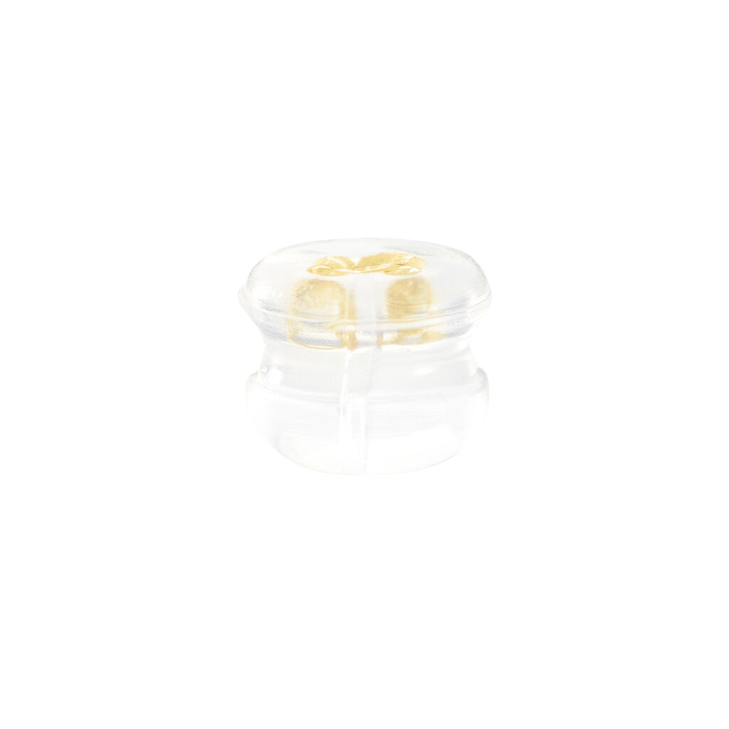 Fermoir Boucle D'oreille Silicone Or Jaune - Id&eacute;es cadeaux Famille | Histoire d&rsquo;Or
