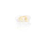 Fermoir Boucle D'oreille Silicone Or Jaune - Id&eacute;es cadeaux Famille | Histoire d&rsquo;Or