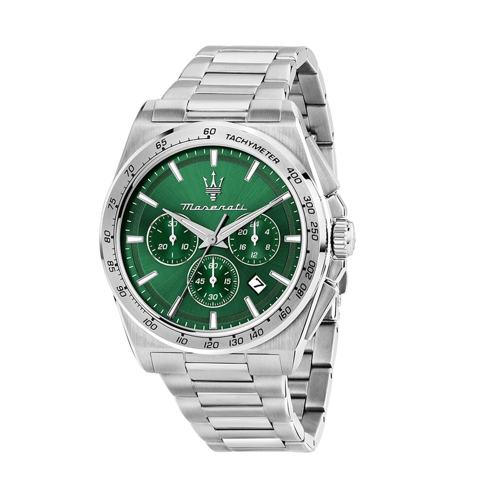 Montre Maserati Velocita Vert - F&ecirc;te des p&egrave;res Homme | Histoire d&rsquo;Or