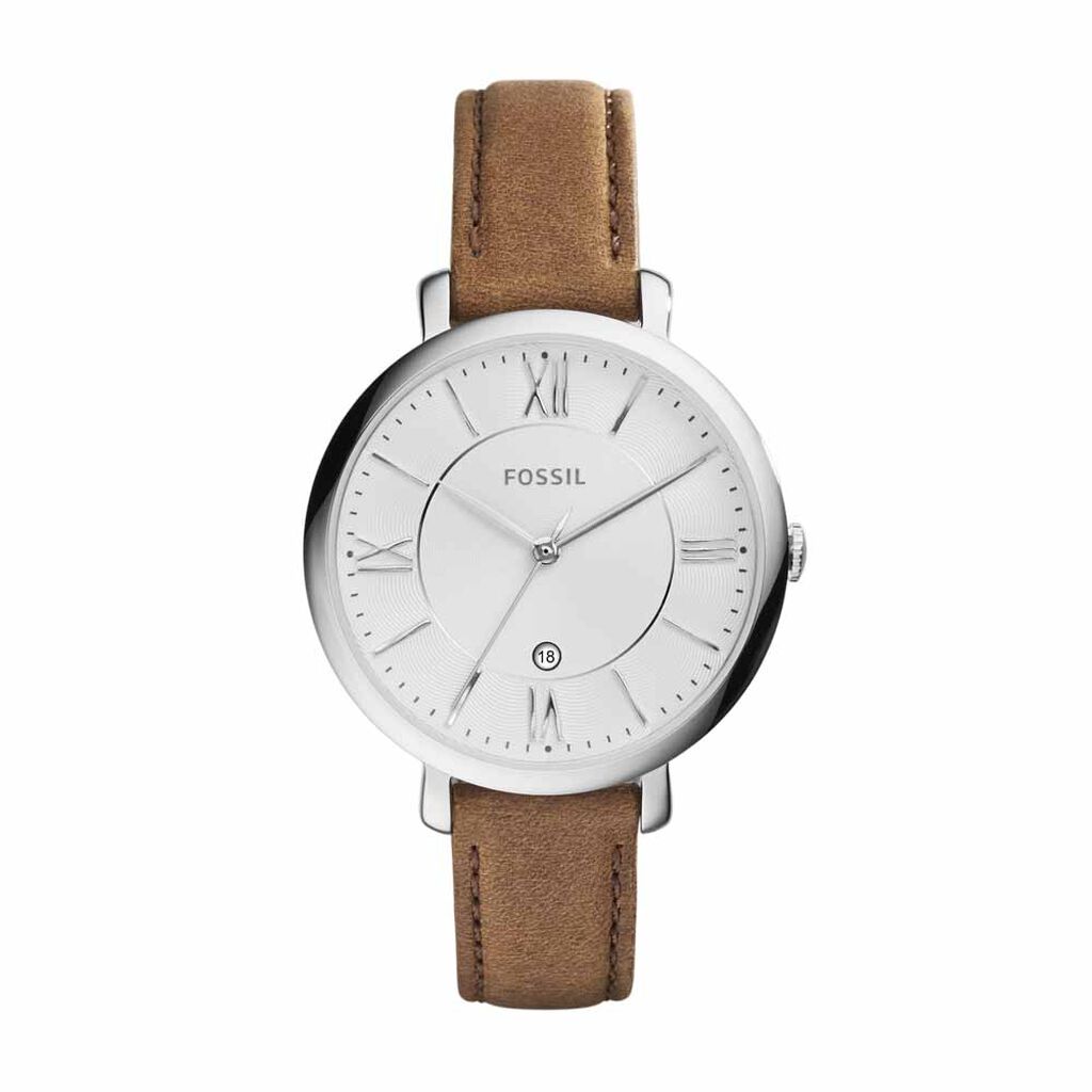 Montre Fossil Jacqueline Blanc - Montres Femme | Histoire d’Or