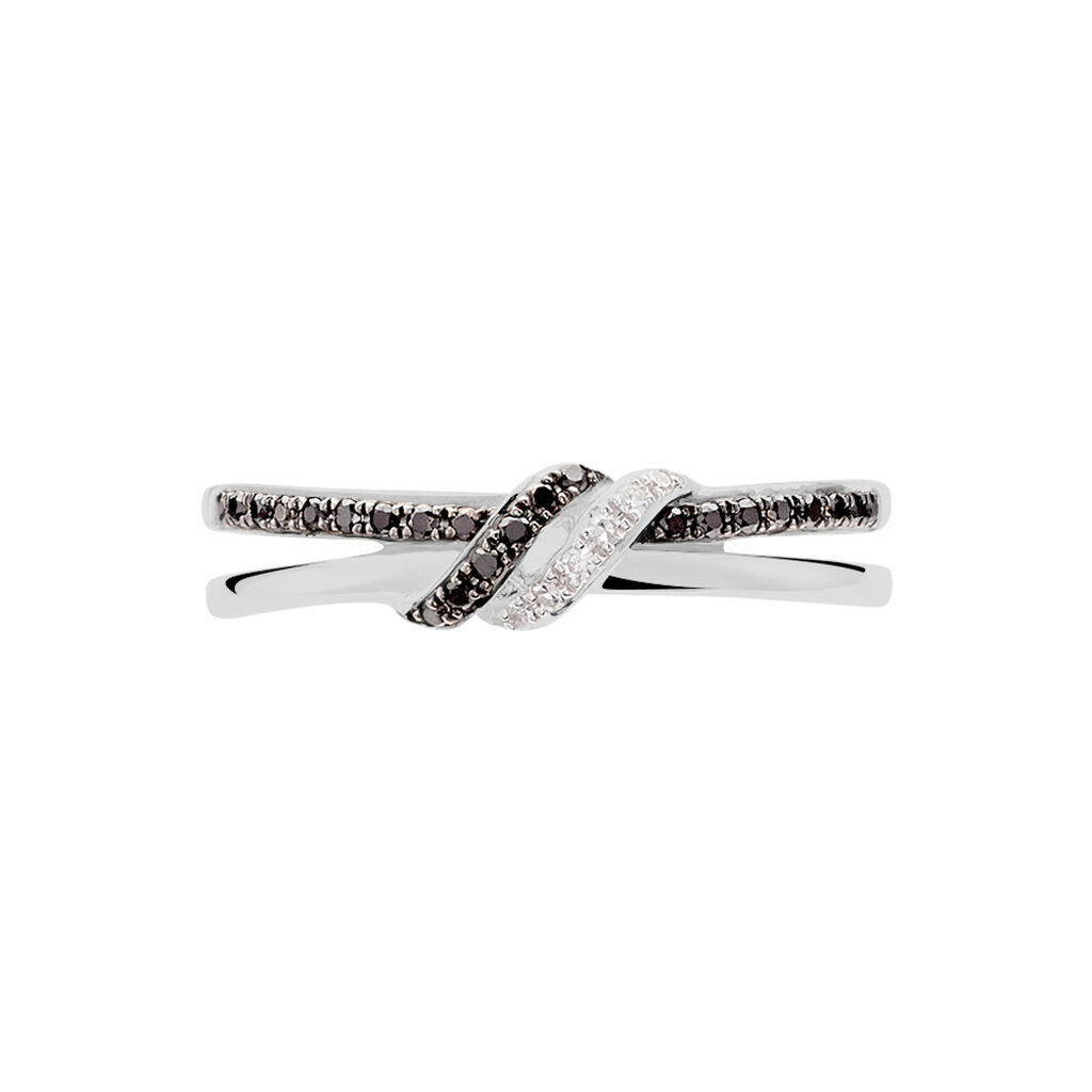 Bague Marina Or Blanc Diamant - Bagues avec pierre Femme | Histoire d’Or