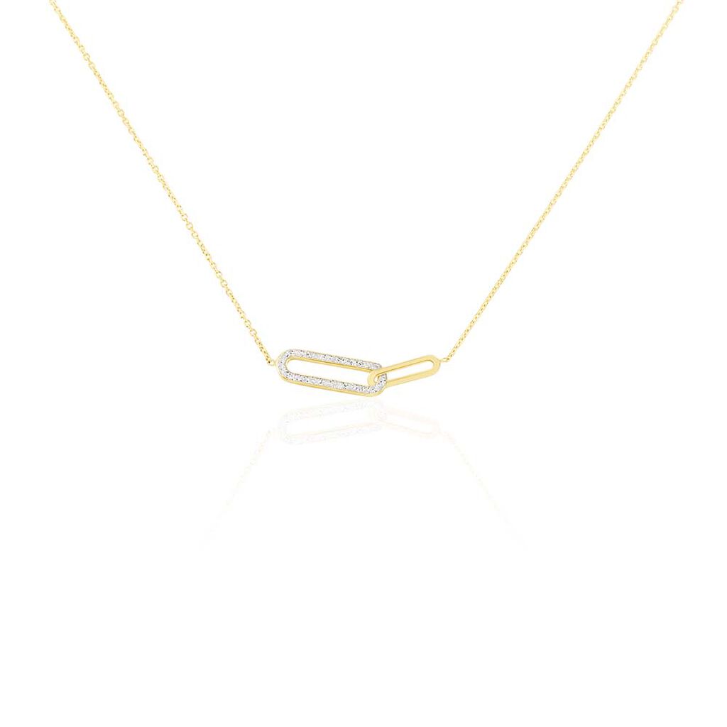 Collier Link Or Jaune - Colliers Femme | Histoire d&rsquo;Or