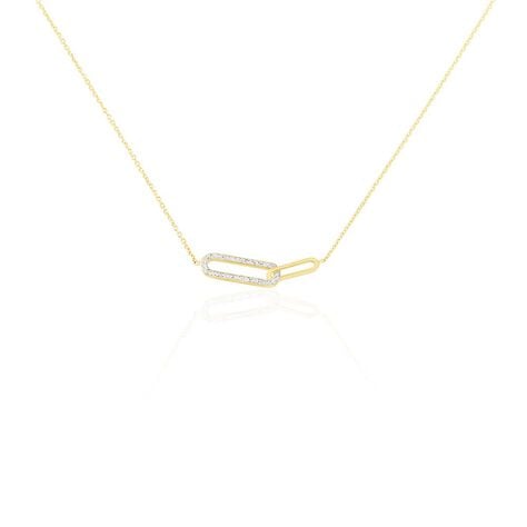 Collier Link Or Jaune - Colliers Femme | Histoire d&rsquo;Or