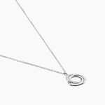 Collier Syrena Or Blanc Diamant - Colliers Femme | Histoire d&rsquo;Or