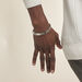Bracelet Identité Adoline Acier Blanc Diamant - Gourmettes Homme | Histoire d’Or
