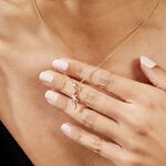 Collier Lehar Plaqu&eacute; Or Oxyde - Colliers fantaisie Femme | Histoire d&rsquo;Or