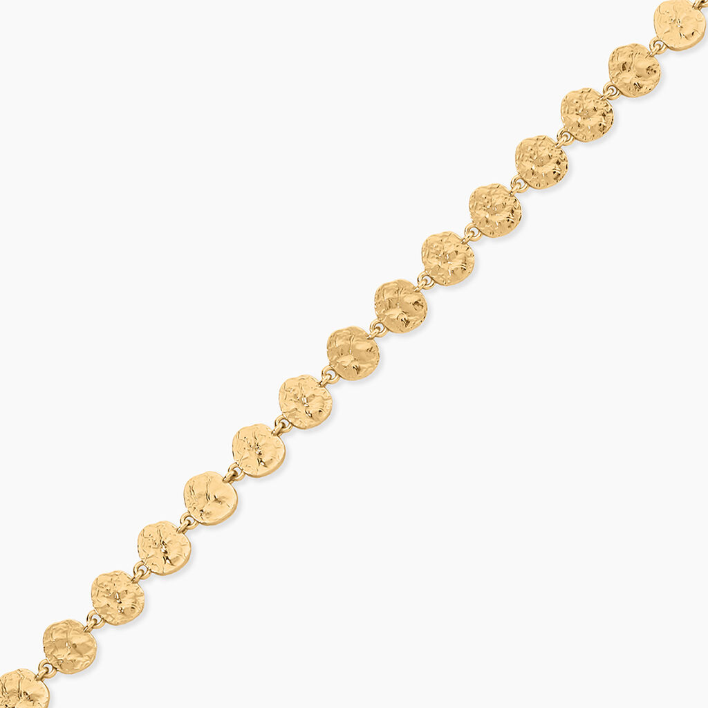 Bracelet Mitsuko Argent Dor&eacute; A L'Or 750/1000 - Bijoux sans pierre Femme | Histoire d&rsquo;Or