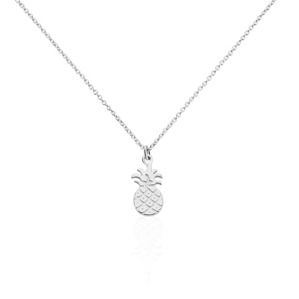 Collier Mariem Argent Blanc - Colliers fantaisie Femme | Histoire d&rsquo;Or