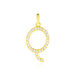 Pendentif Lettre Q Or Jaune Oxyde - Pendentifs Famille | Histoire d’Or