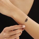 Bracelet Celinia Argent Blanc C&eacute;ramique Et Oxyde De Zirconium - Bracelets Femme | Histoire d&rsquo;Or