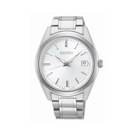 Montre Seiko Classique Blanc - Montres Homme | Histoire d&rsquo;Or