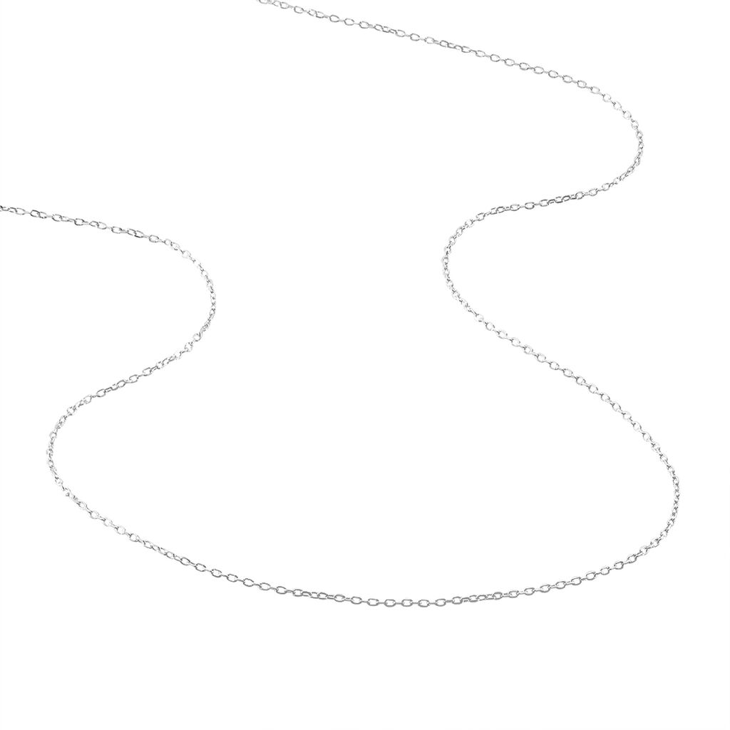 Cha&icirc;ne Claudine Argent Blanc - Chaines Femme | Histoire d&rsquo;Or