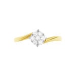 Bague Solitaire Lysia Or Jaune Diamant - Bagues solitaires Femme | Histoire d&rsquo;Or