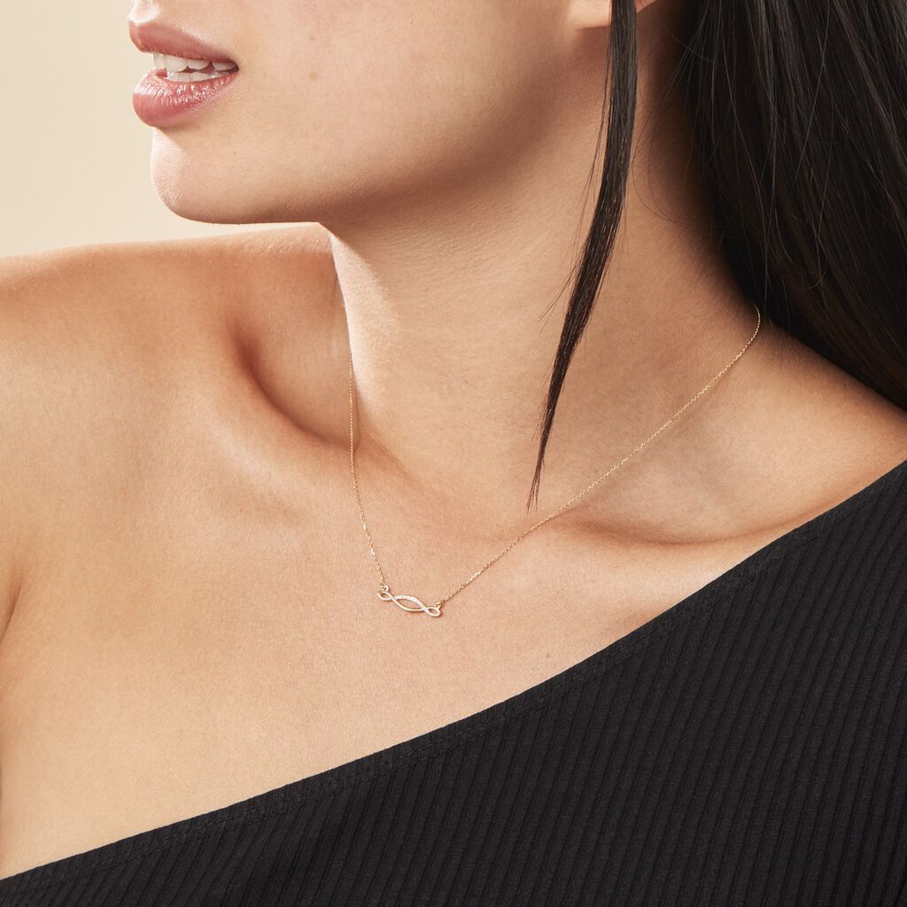 Collier Or Jaune Quintia - Colliers Femme | Histoire d’Or