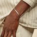 Bracelet Identité Argent Blanc Casper - Bracelets fantaisie Homme | Histoire d’Or