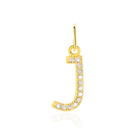 Pendentif Lettre J Or Jaune Oxyde - Pendentifs Famille | Histoire d’Or