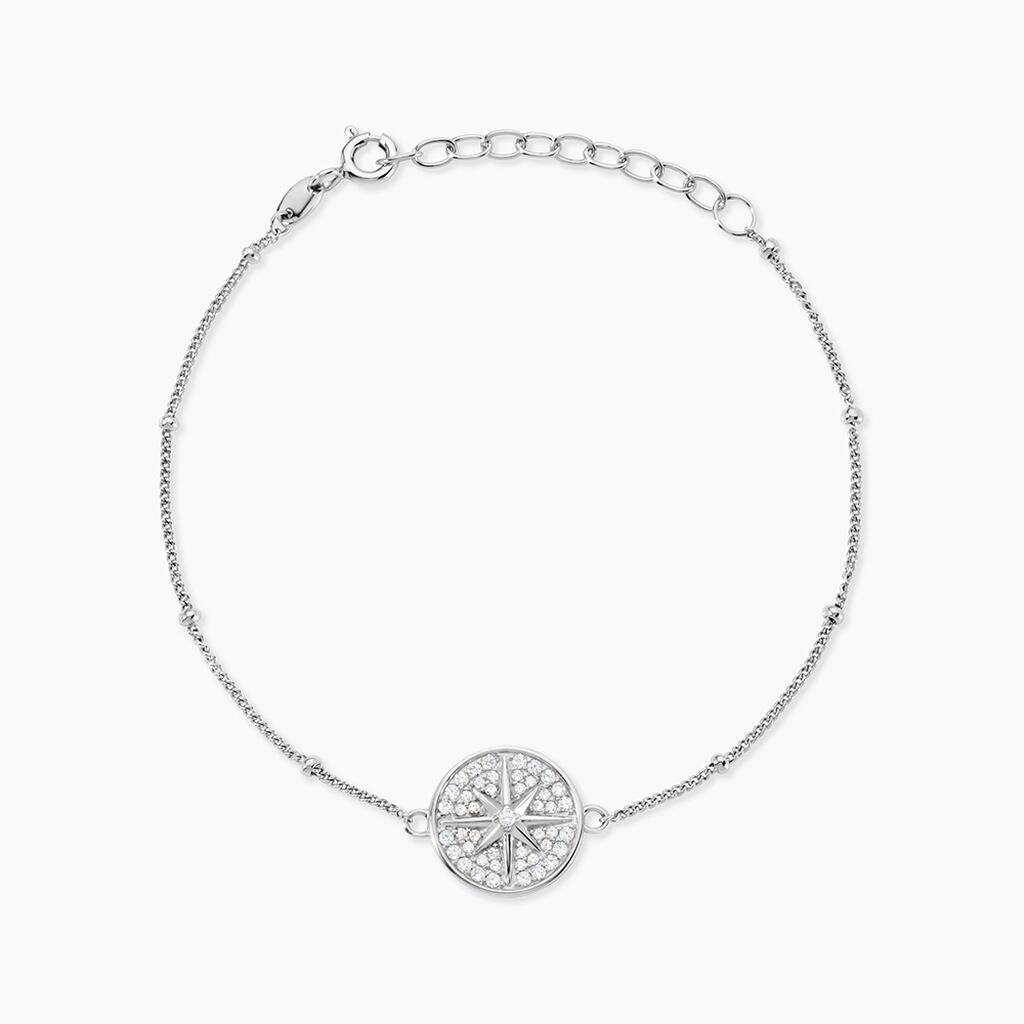 Bracelet Apollinaris Argent Blanc Oxyde De Zirconium - Bracelets Femme | Histoire d’Or