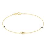 Bracelet Look At Me Or Jaune Oxyde De Zirconium Spinelle - Bracelets Femme | Histoire d&rsquo;Or