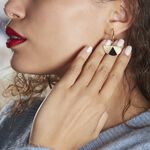 Cr&eacute;oles Acier Dore Sunshine - Boucles d'oreilles cr&eacute;oles Femme | Histoire d&rsquo;Or