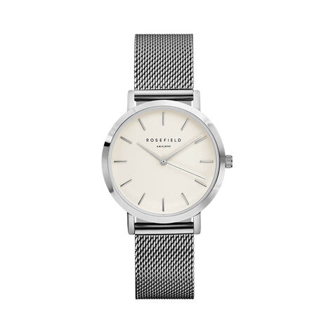 Montre Rosefield The Tribeca Blanc - Montres Femme | Histoire d’Or