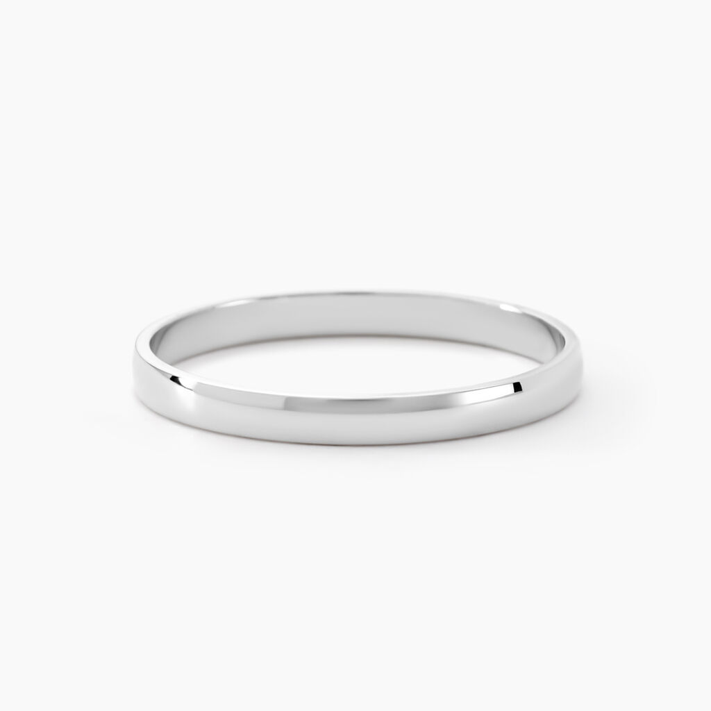 Alliance Julie Or Blanc - Alliances Unisex | Histoire d’Or