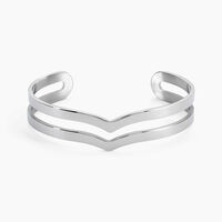 Bracelet Wilna Acier Blanc