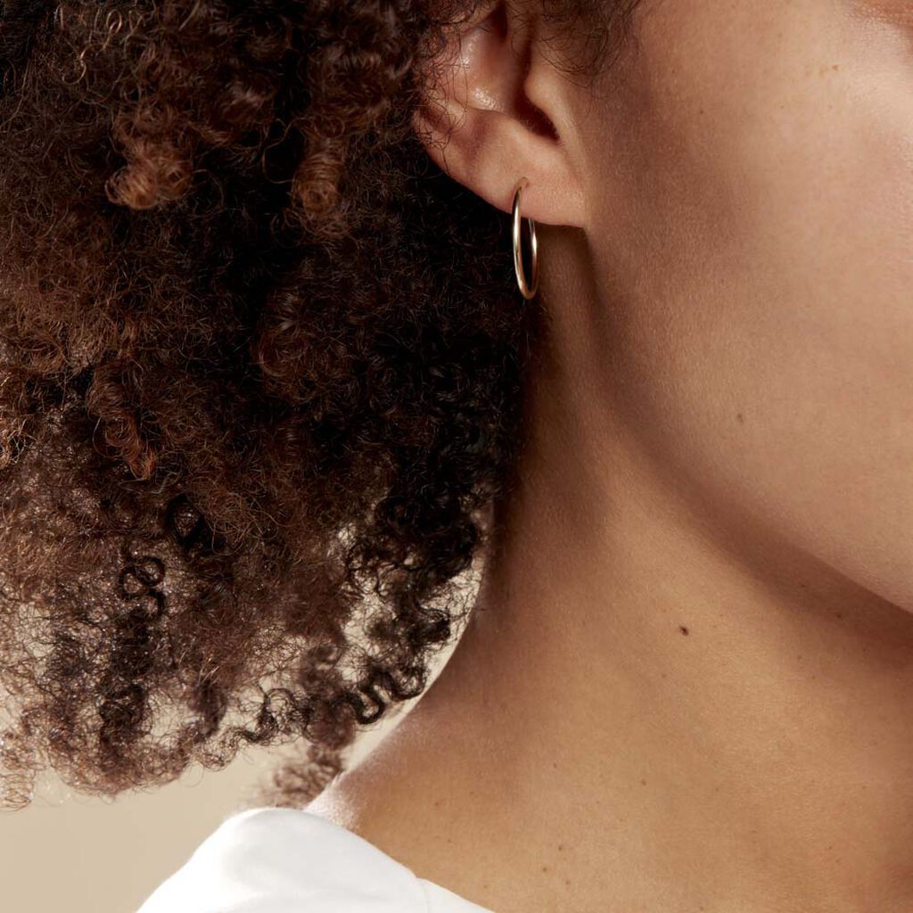 Créoles Valencina Or Jaune - Boucles d'oreilles créoles Femme | Histoire d’Or