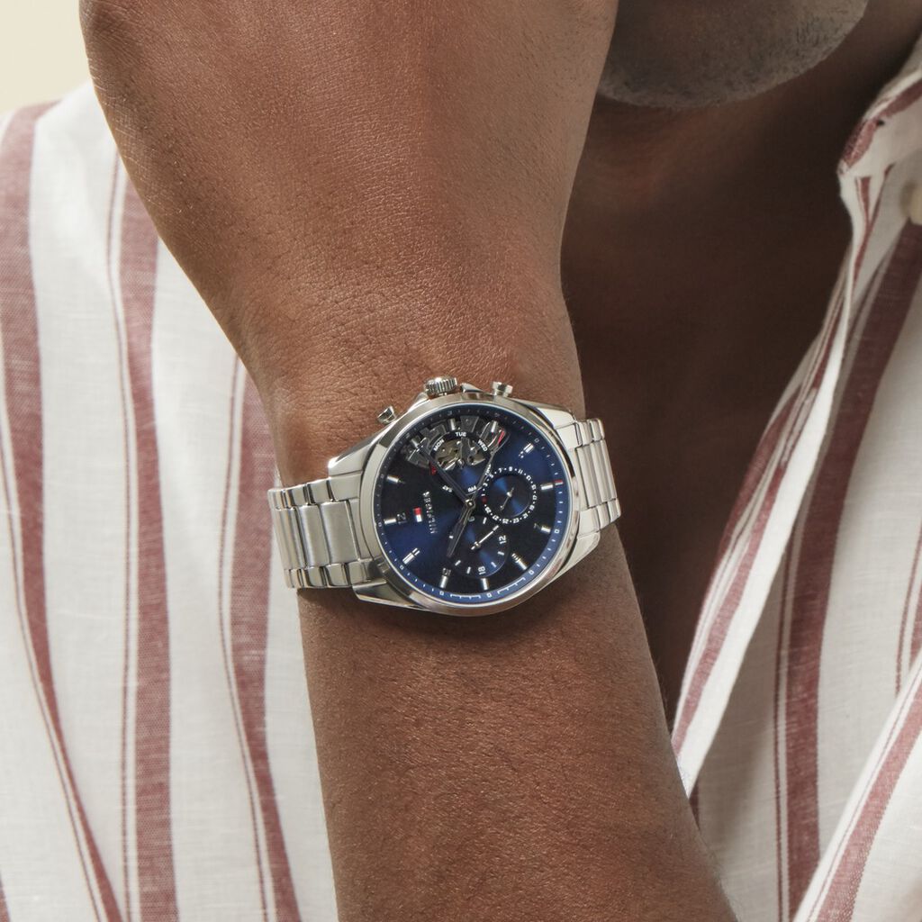 Montre Tommy Hilfiger Bleu - Montres Homme | Histoire d’Or