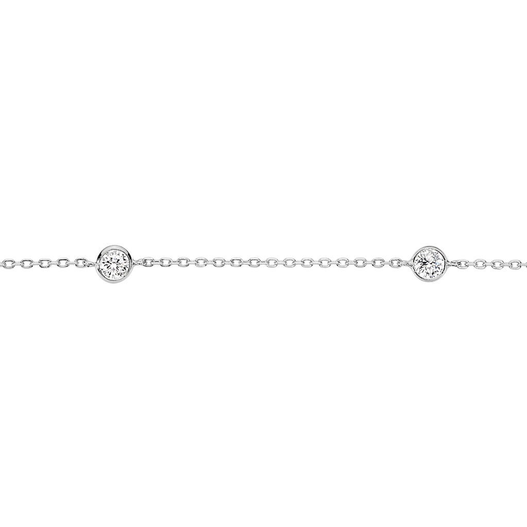 Bracelet Venda Argent Blanc Oxyde De Zirconium - Bracelets Femme | Histoire d’Or