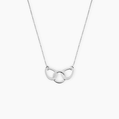 Collier Joy Argent Blanc - Colliers fantaisie Femme | Histoire d&rsquo;Or