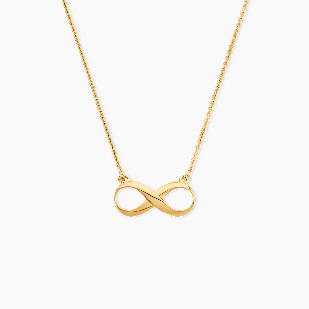 Collier Yana Argent Dor&eacute; A L'Or 750/1000 - F&ecirc;te des m&egrave;res Femme | Histoire d&rsquo;Or