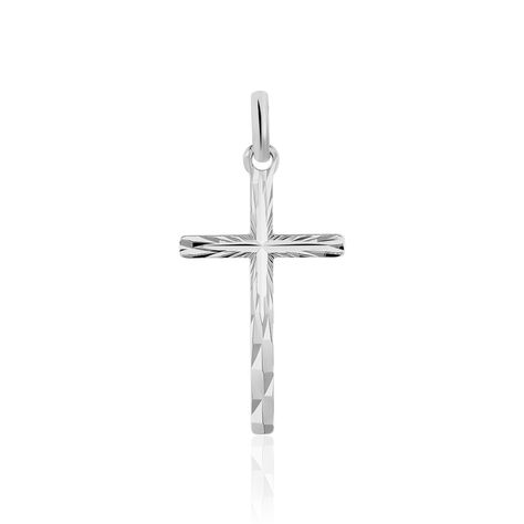 Pendentif Desilia Ciselée Argent Blanc - Pendentifs Famille | Histoire d’Or