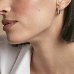 Cr&eacute;oles Ileen Plaqu&eacute; Or Jaune Autres Pierres - Boucles d'oreilles cr&eacute;oles Femme | Histoire d&rsquo;Or