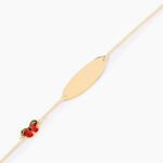 Bracelet Identit&eacute; Marcel Or Jaune - Bracelets Communion Enfant | Histoire d&rsquo;Or