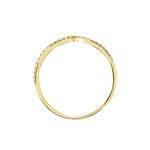 Bague Dounia Or Jaune Oxyde De Zirconium - Bagues avec pierre Femme | Histoire d&rsquo;Or