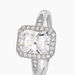 Bague Solitaire Pilar Argent Blanc Oxyde De Zirconium - Bagues solitaires Femme | Histoire d’Or