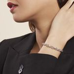 Bracelet Carola Argent Blanc - Bracelets cha&icirc;ne Femme | Histoire d&rsquo;Or