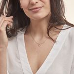 Collier Salona Argent Blanc Oxyde De Zirconium - Colliers fantaisie Femme | Histoire d&rsquo;Or