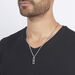 Collier Messy Acier Blanc - Colliers Homme | Histoire d’Or