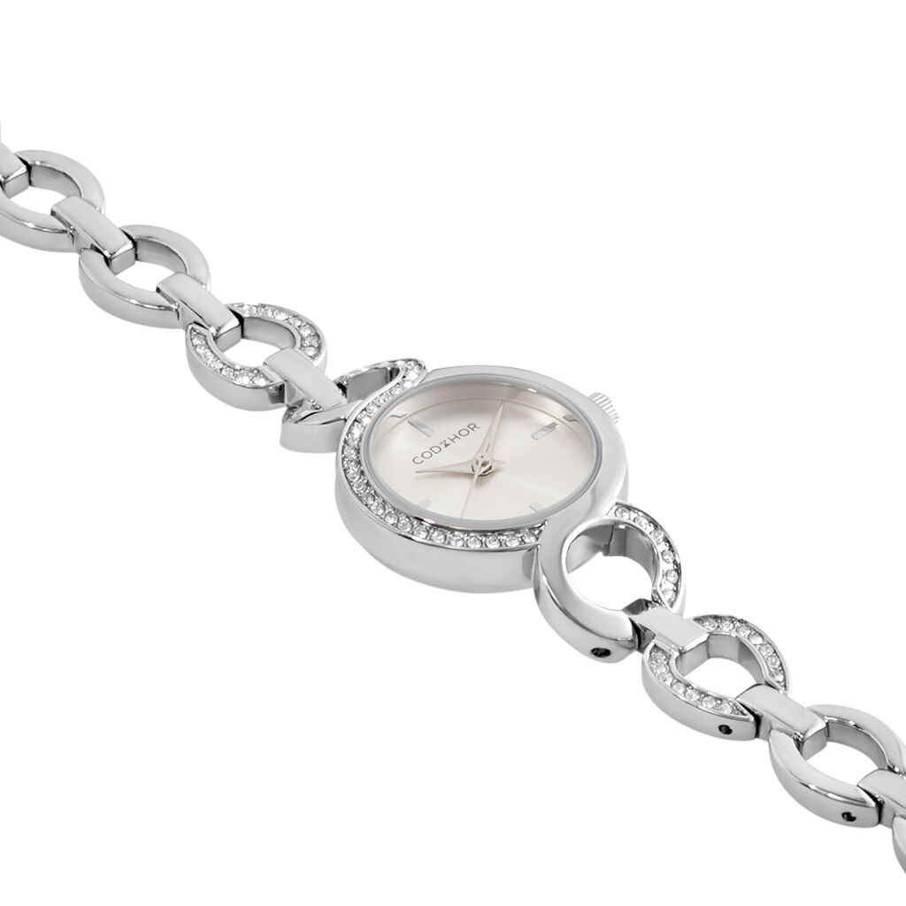 Montre Codhor Nidia Argent&eacute; - Montres Femme | Histoire d&rsquo;Or