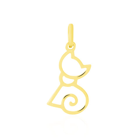 Pendentif Egee Chat Or Jaune - Pendentifs Femme | Histoire d’Or