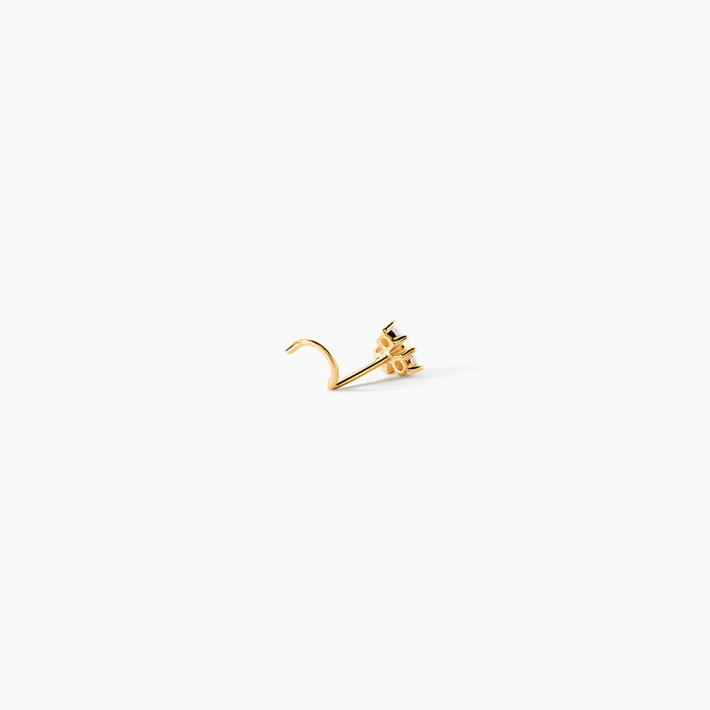 Piercing Macey Or Jaune Oxyde De Zirconium - Piercing Nez Femme | Histoire d&rsquo;Or