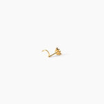 Piercing Macey Or Jaune Oxyde De Zirconium - Piercing Nez Femme | Histoire d&rsquo;Or