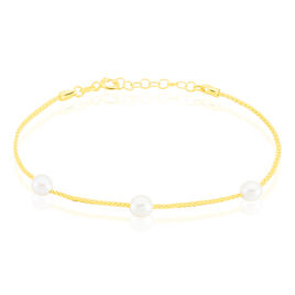 Bracelet Friea Or Jaune Perle De Culture - Bracelets Femme | Histoire d’Or