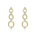 Boucles D'oreilles Pendantes Abban Or Jaune Diamant - Boucles d'oreilles pendantes Femme | Histoire d’Or